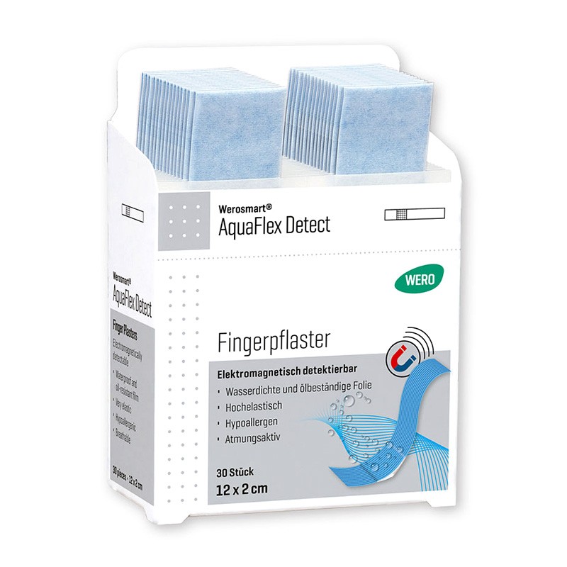 Fingerpflaster Werosmart® AquaFlex Detect, 12 x 2 cm