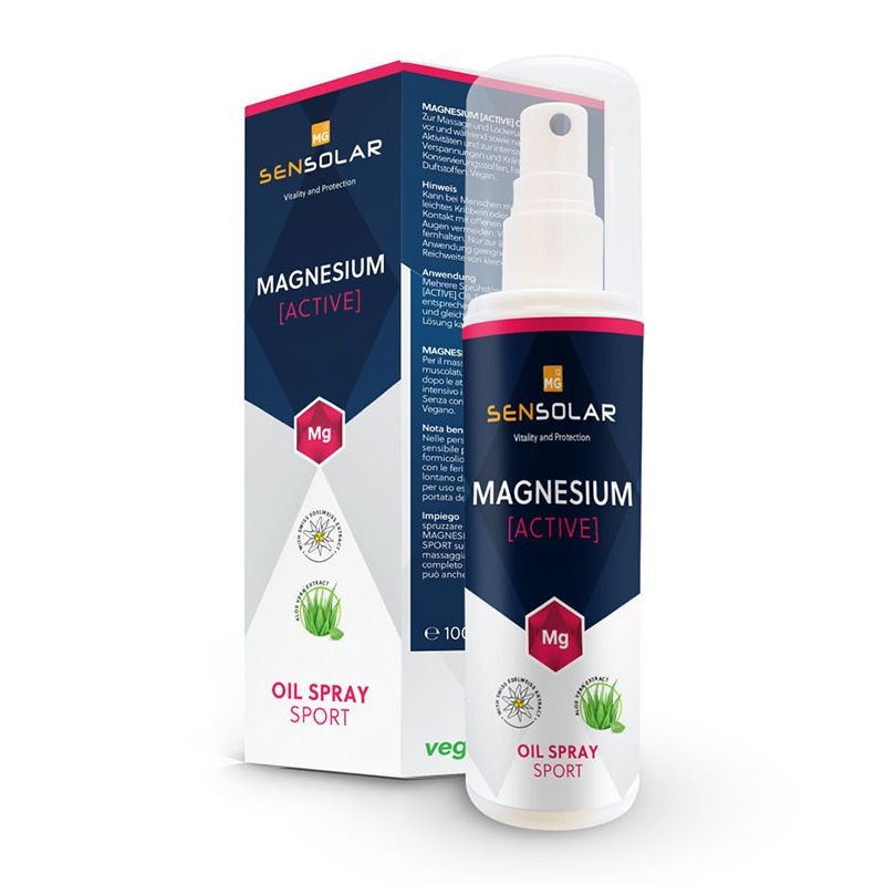 SENSOLAR Magnesium [Active] Oil Spray Sport, 100 ml