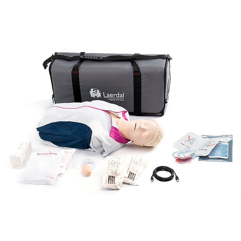 Reanimationspuppe Resusci Anne QCPR AED