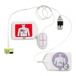 Electrode de formation CPR Stat-padz pour Zoll AED Plus, actif