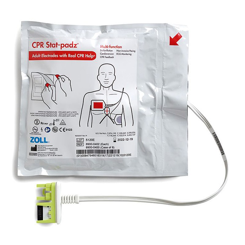 Electrode CPR Stat Padz pour Zoll AED Plus