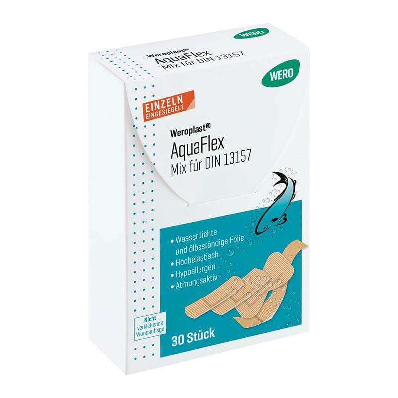 Pflastersortiment Weroplast® AquaFlex Mix für DIN13157