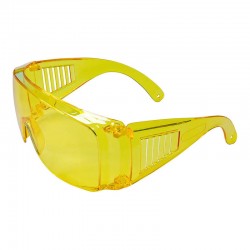 UV-Taschenlampe Profi-Set mit Kontrast- und Schutzbrille, Brille