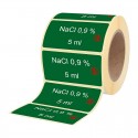 Etiketten für Brechampullen NaCl 0.9% 5 ml