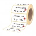 Etiketten für Stechampullen Glucose 10% 10 g