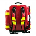 Rettungsrucksack AEROcase® Pro XL, rot, Rückseite