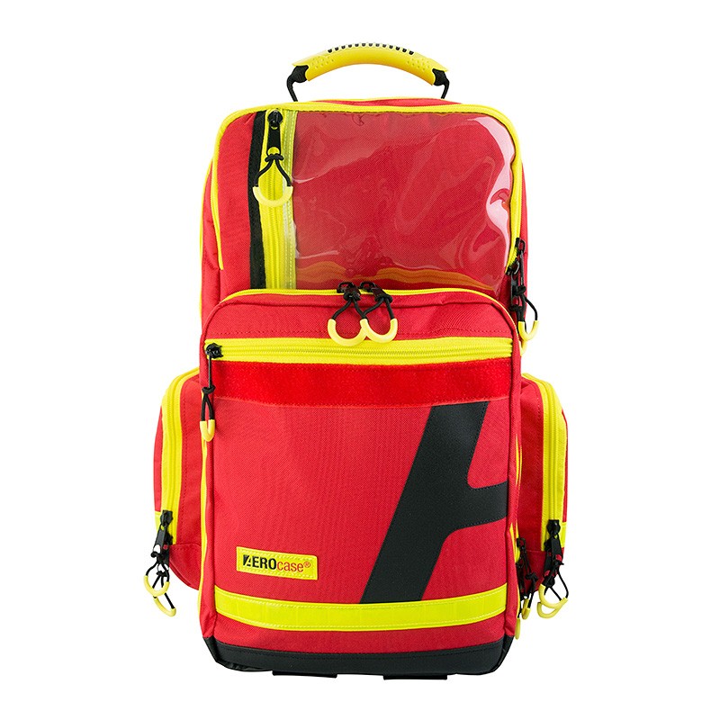 Rettungsrucksack AEROcase® Pro L, rot, Polyester