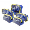 Modultaschen für Rettungsrucksack AEROcase® Pro L, blau