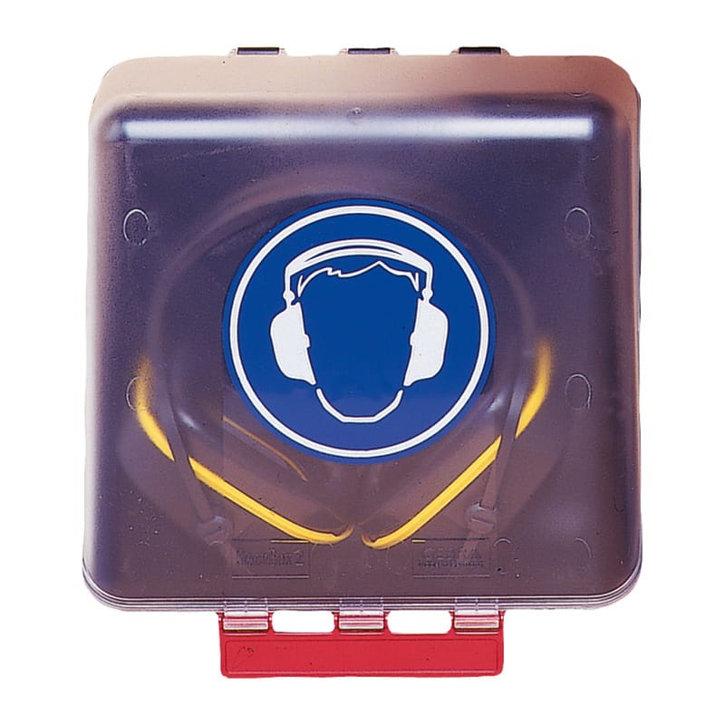 Aufbewahrungsbox SECUBOX MIDI "Gehörschutz benutzen"