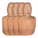CPR-Übungspuppe Practi-Man, ohne Tasche, 4 Stk.