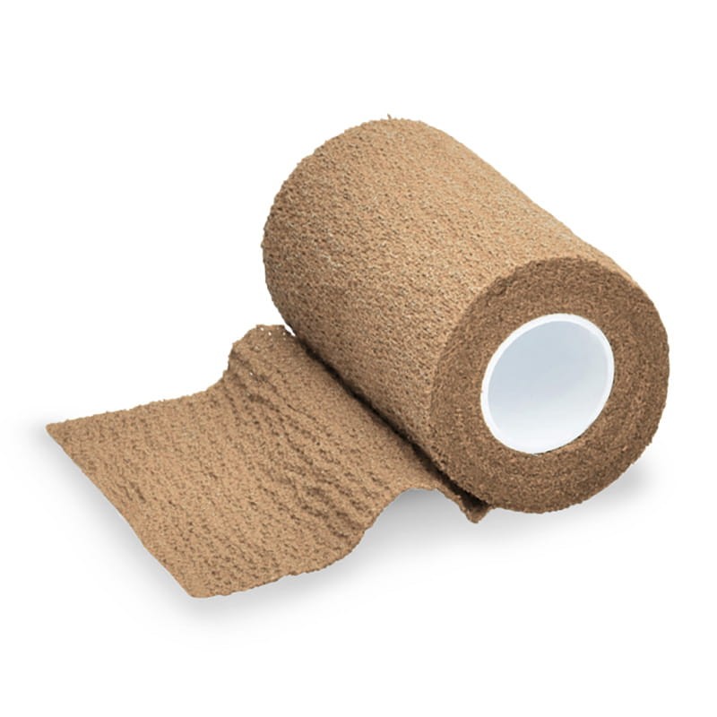18 Rotoli Bendaggio Autoadesivo 5cm X 4.5m – Elastico, Coesivo, Per Sport E Animali, Sterile