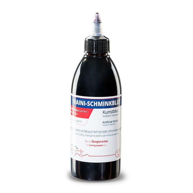 Faux Sang Réaliste Lavable 50 Ml - Pour Maquillage Halloween, Carnaval, Cosplay Et Effets Spéciaux - 4