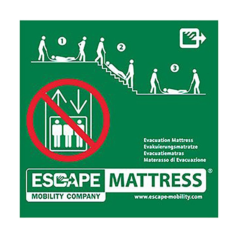 Panneau indicateur Escape-Mattress®